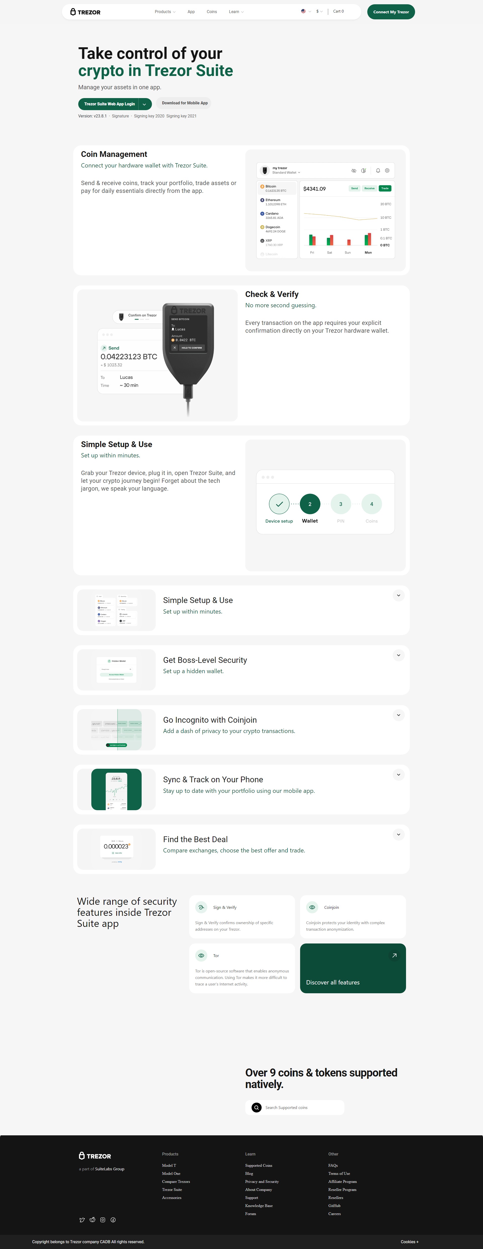 Trezor.io/Start® | Starting Up Your Device | Trezor® | Trezor®