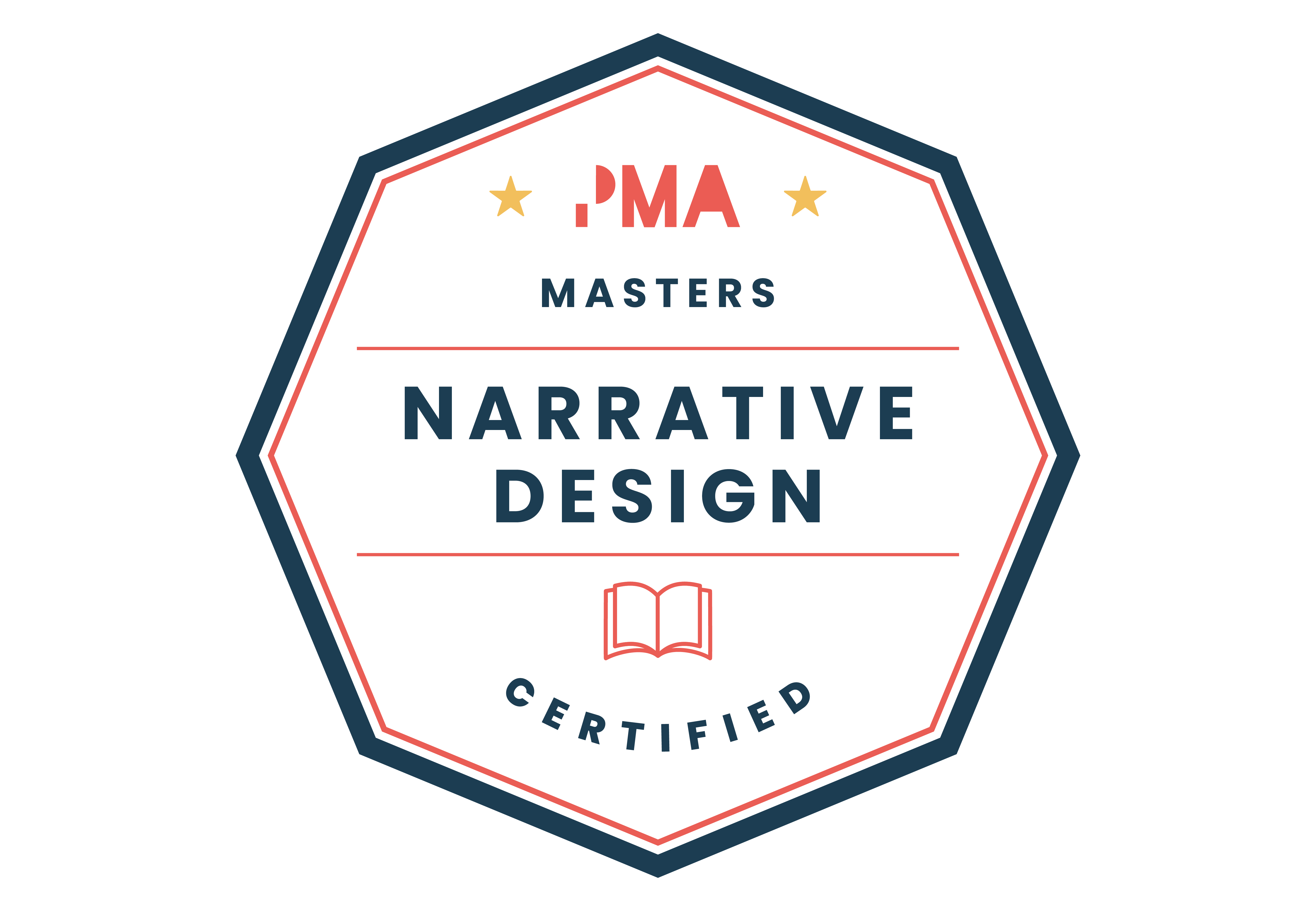Narrative Design Certified | Masters badge