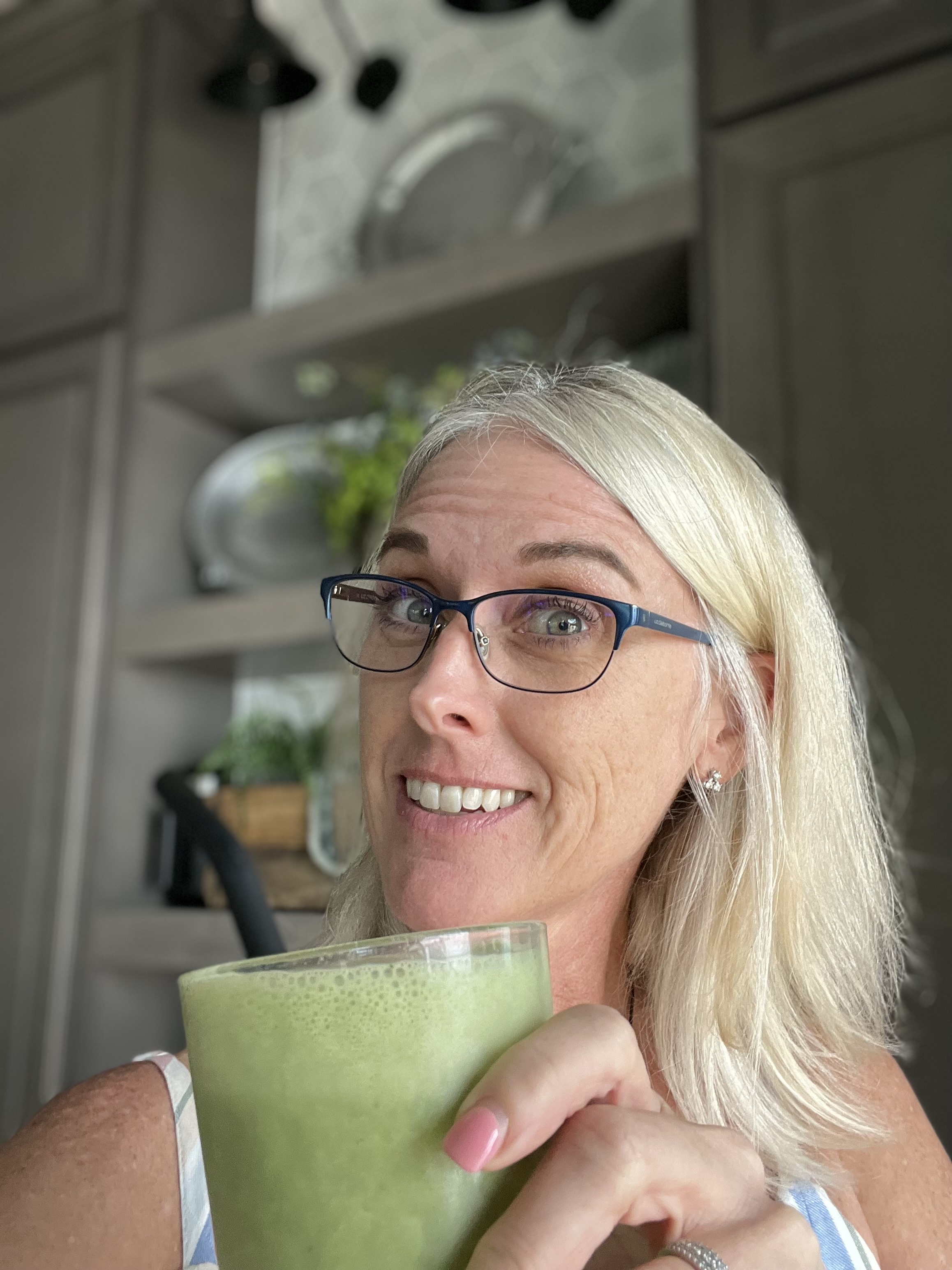 Melissa Furman makes smoothies part of her regular health program