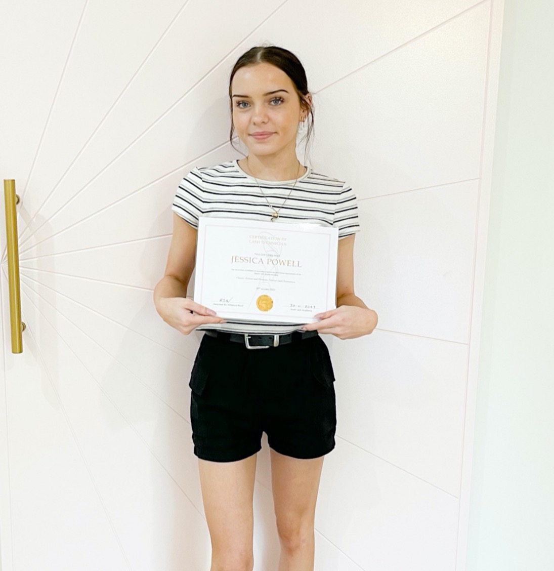 Certificate on Completion of Modules