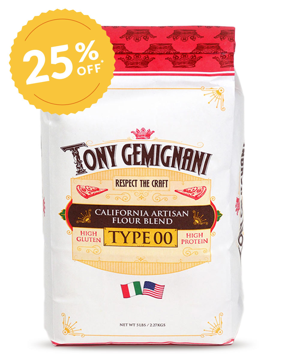 25% OFF Tony Gemignani Pizza Flour