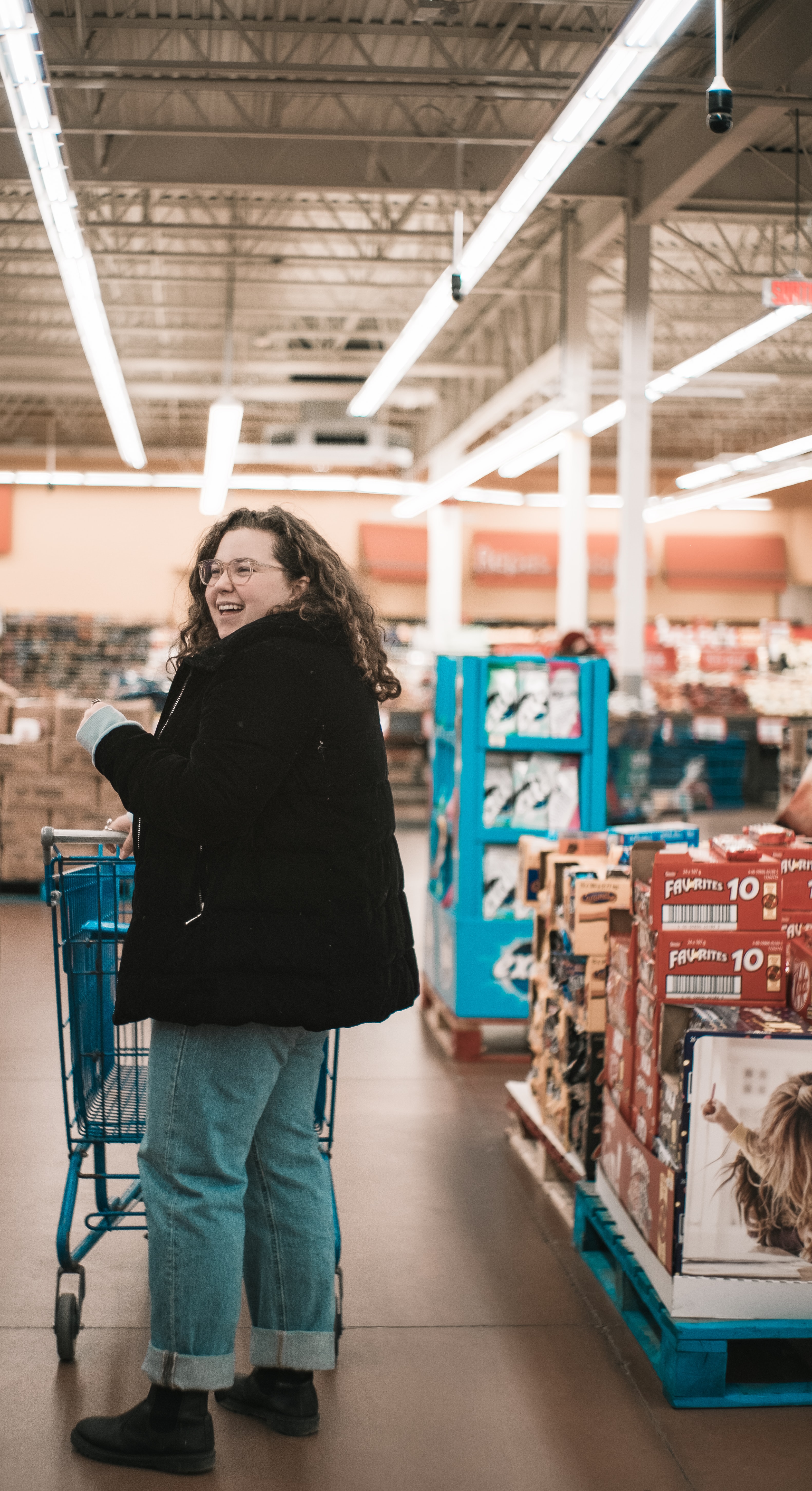 Woman shopping