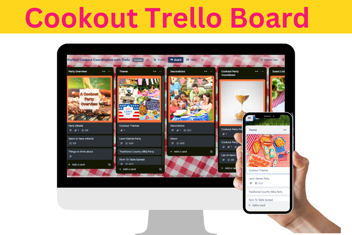 Cookout Trello Board