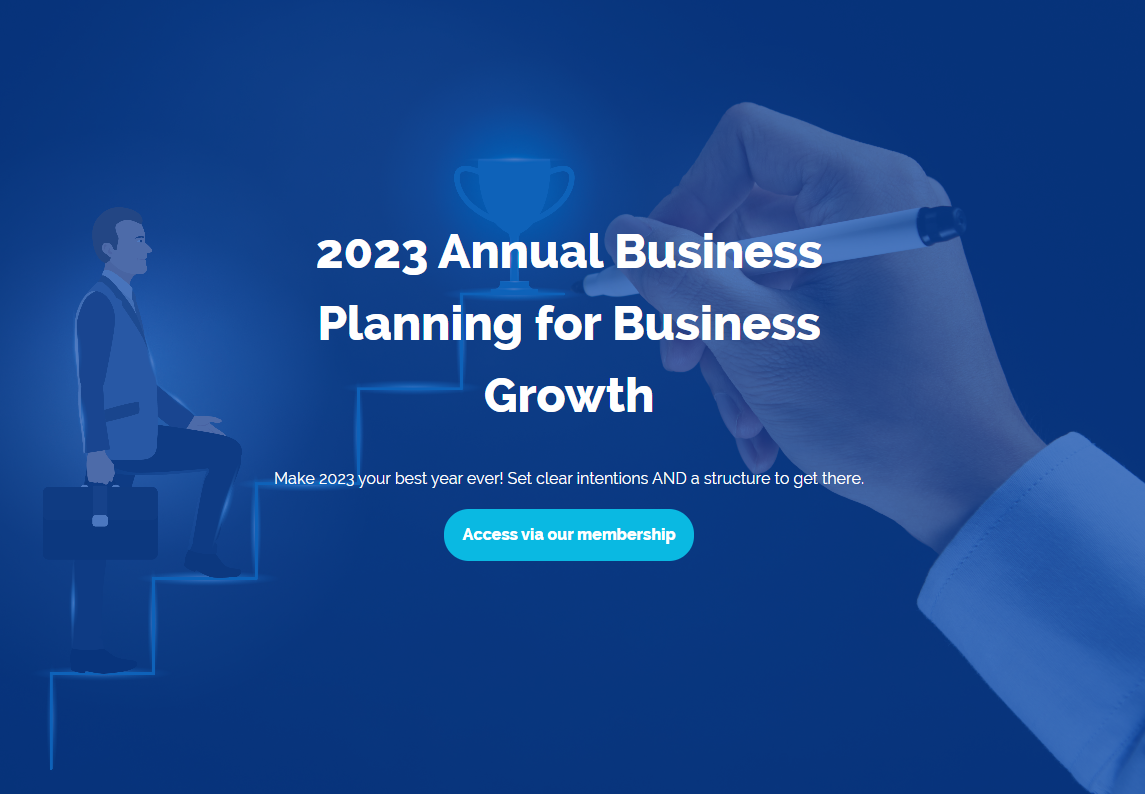 Annual planning for business growth