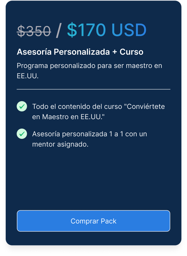 Asesoría Personalizada + Curso