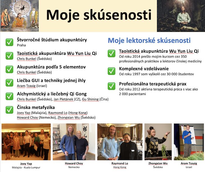 Norbert Synčák – skúsenosti