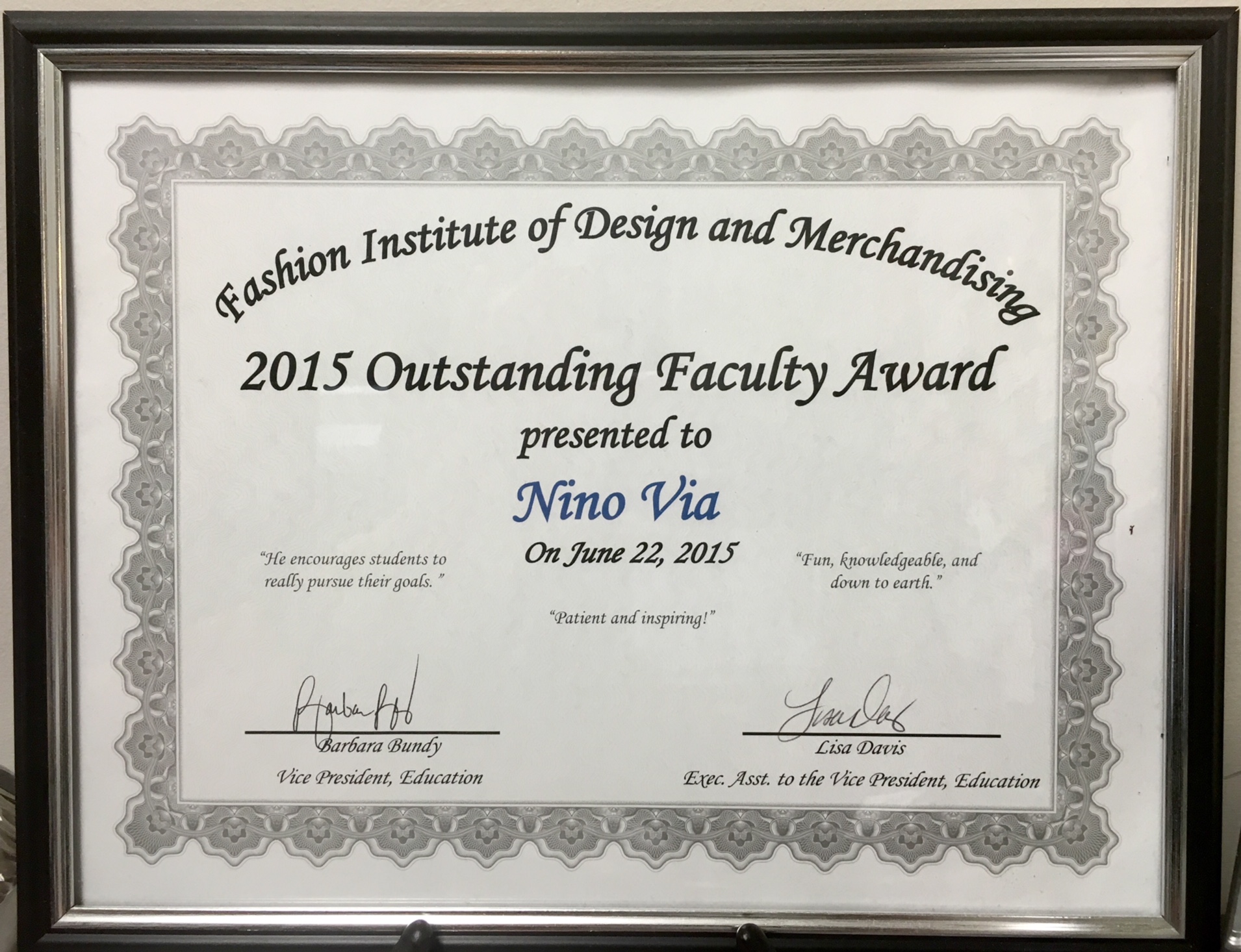 Fashion Design Best Instructor
