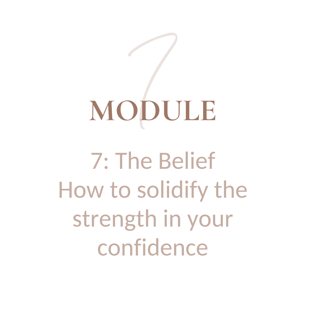 How to solidify the strength in your confidence