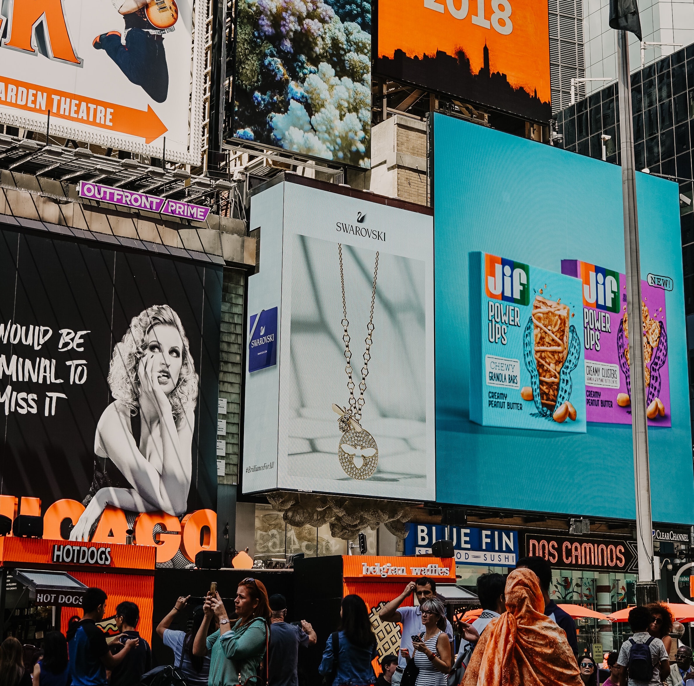 New York City Times Square billboards