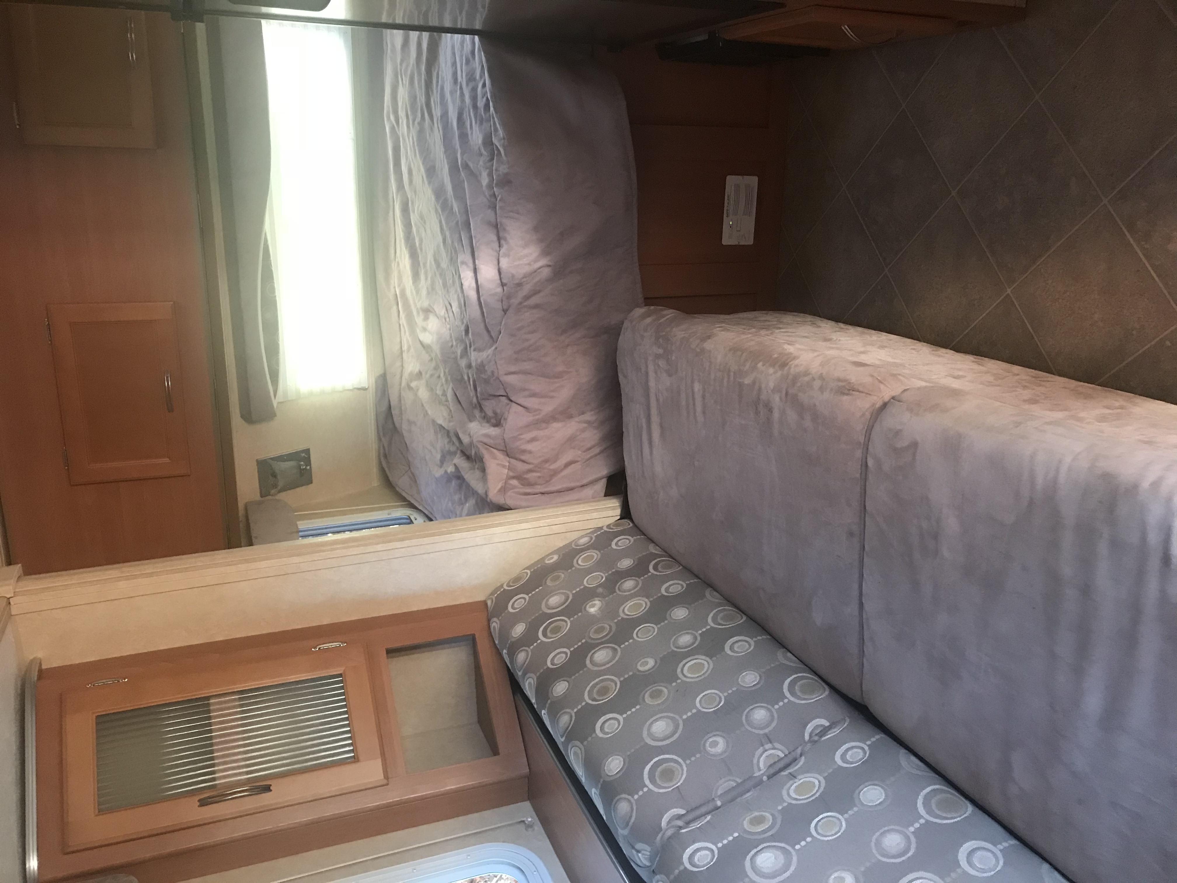 This is how the camper looked before