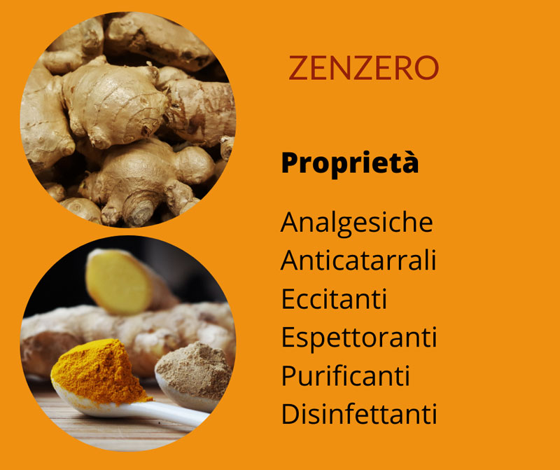 olio essenziale massaggio zenzero