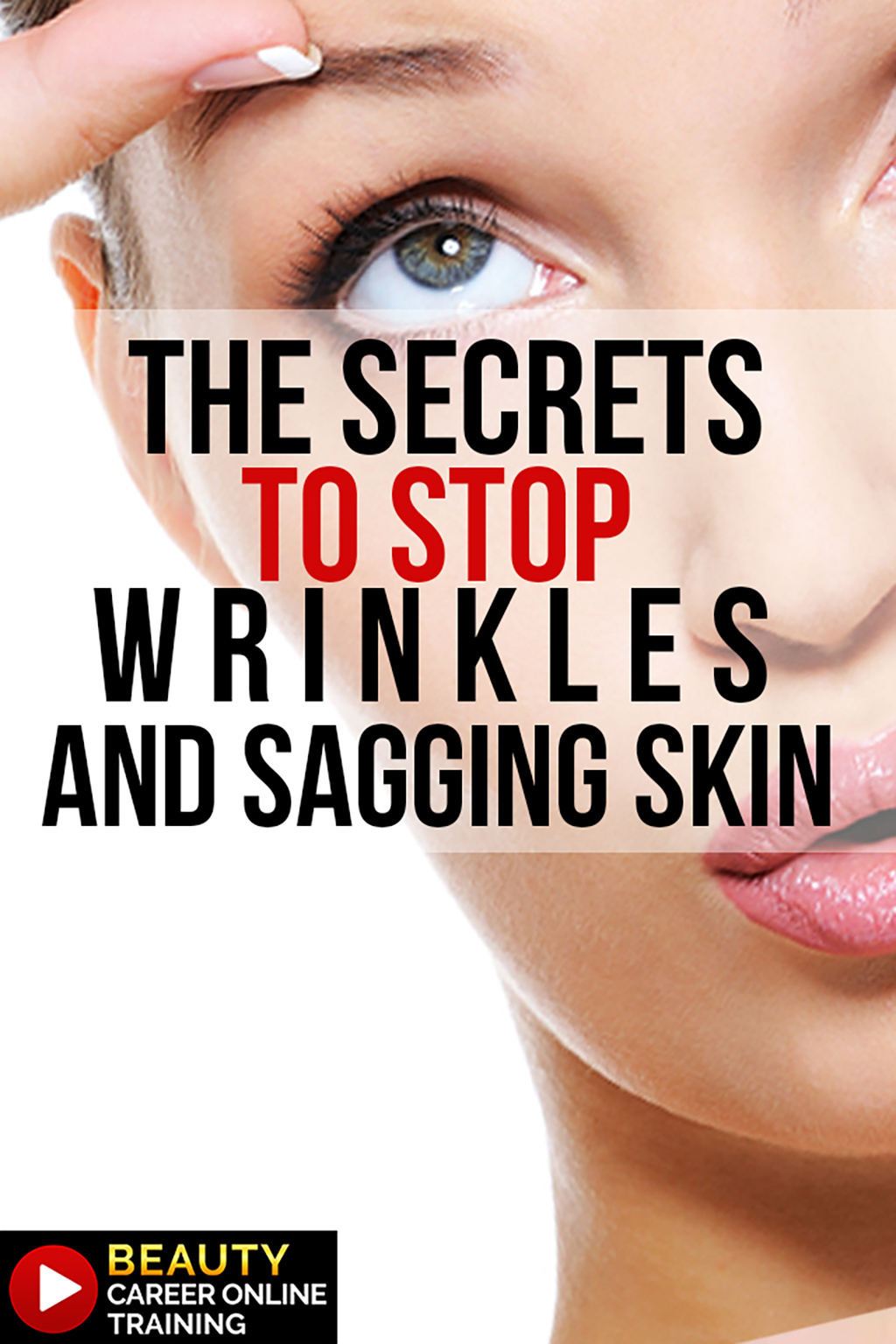 Stop wrinkles, lines, saggy, droppy skin 