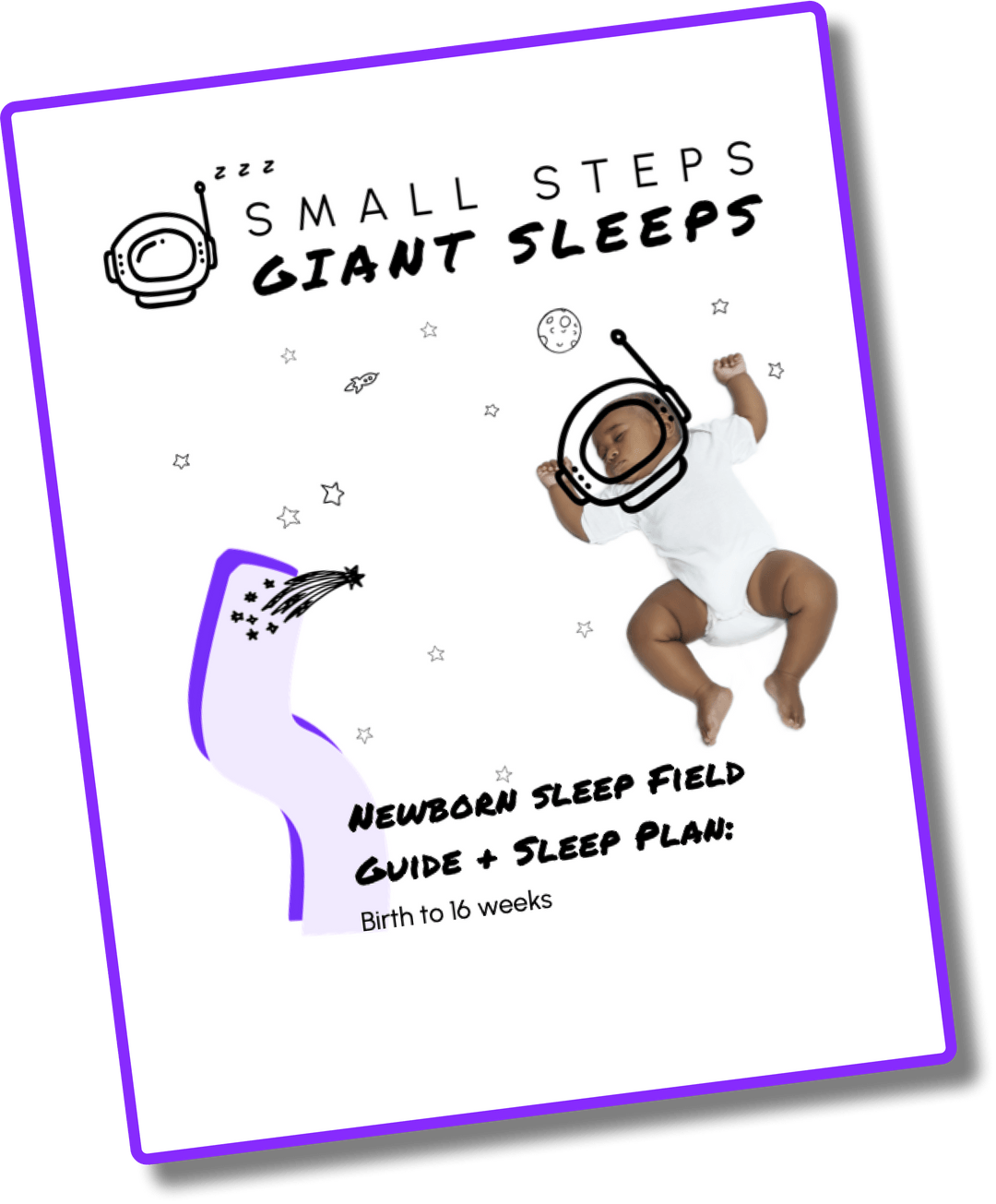 Cover of the Newborn Sleep Field Guide and Sleep Plan