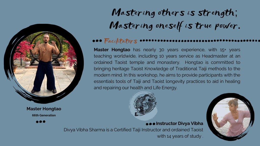 About Instructors Taiji Practice workshop Thailand