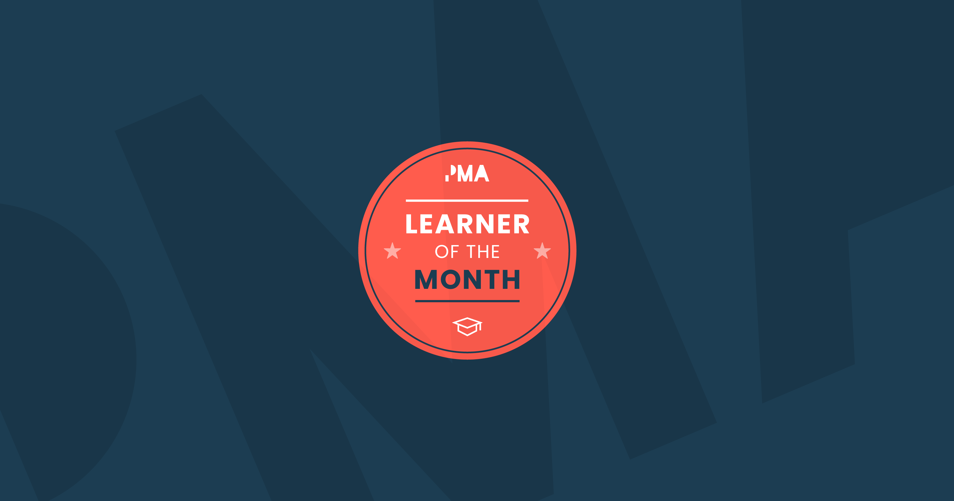 Learner of the month badge