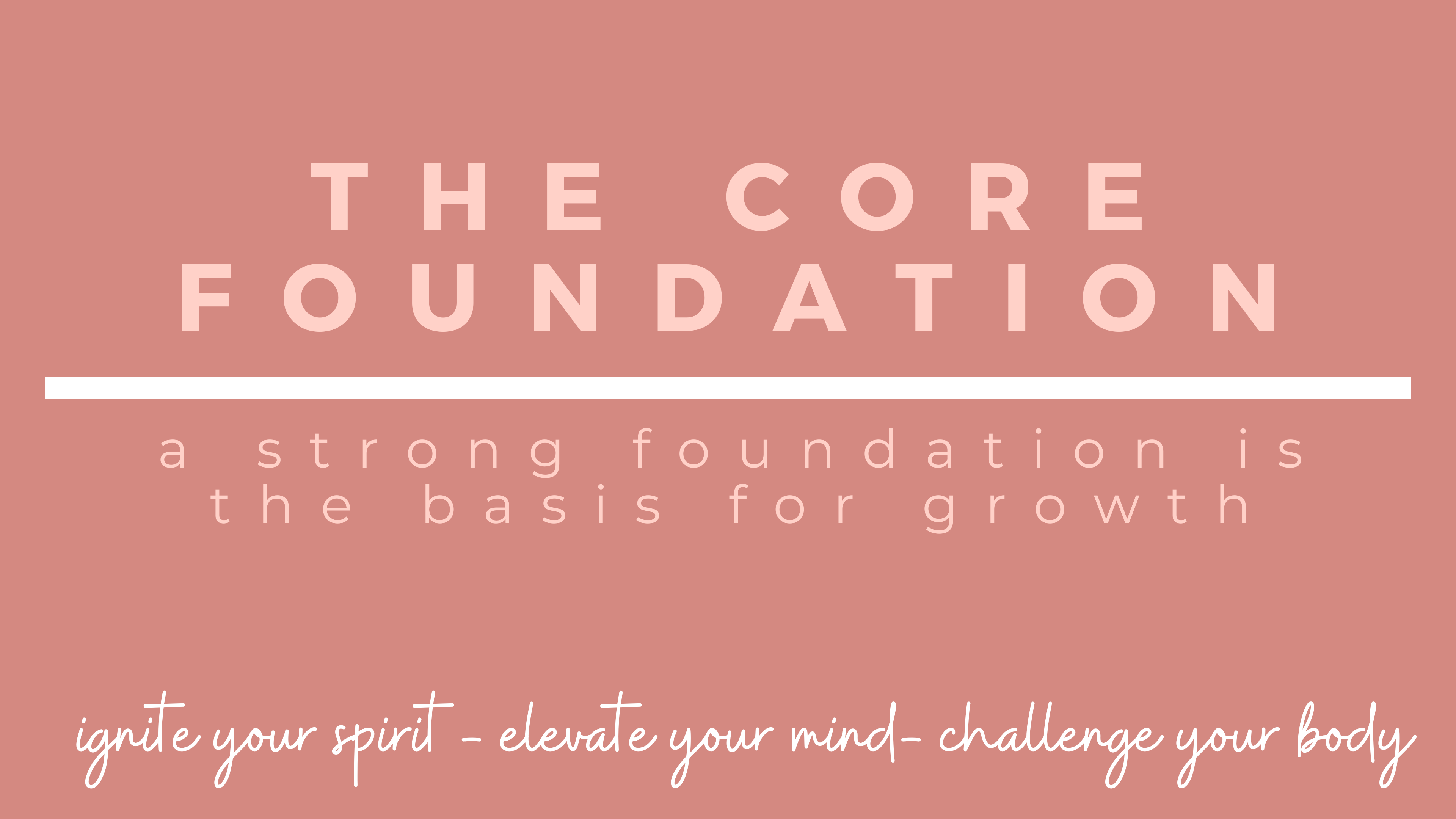 the core foundation