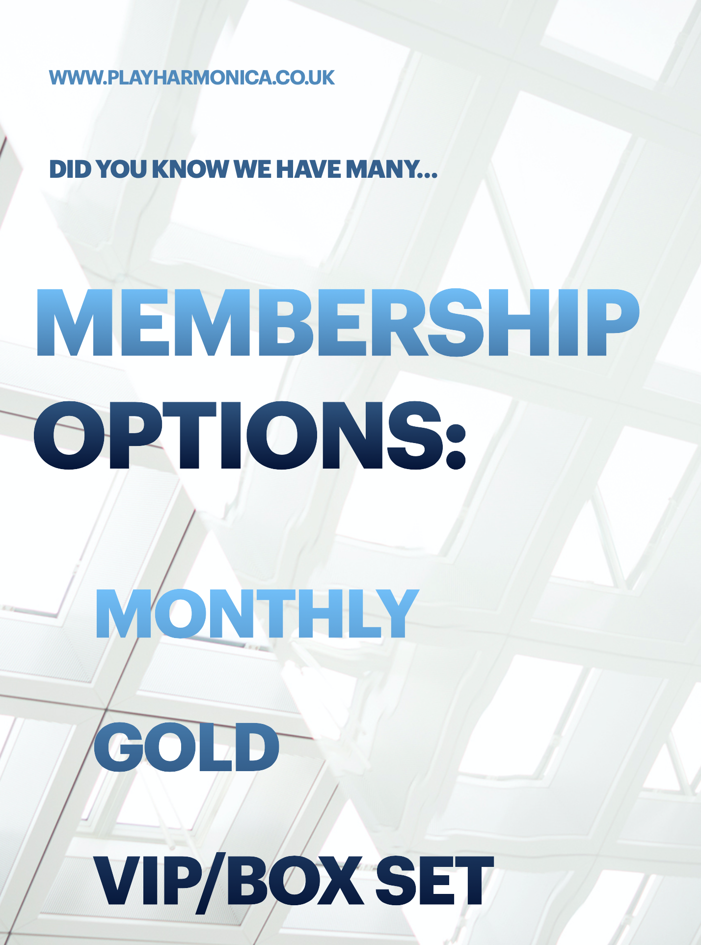 membership options