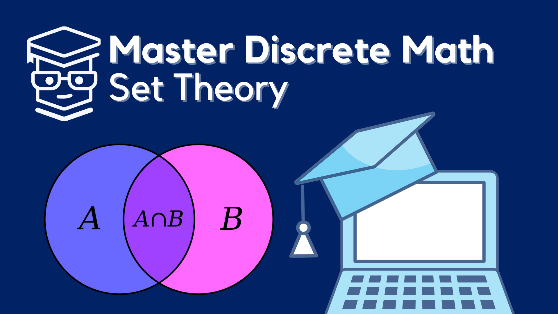 online course for set theory in discrete mathematics