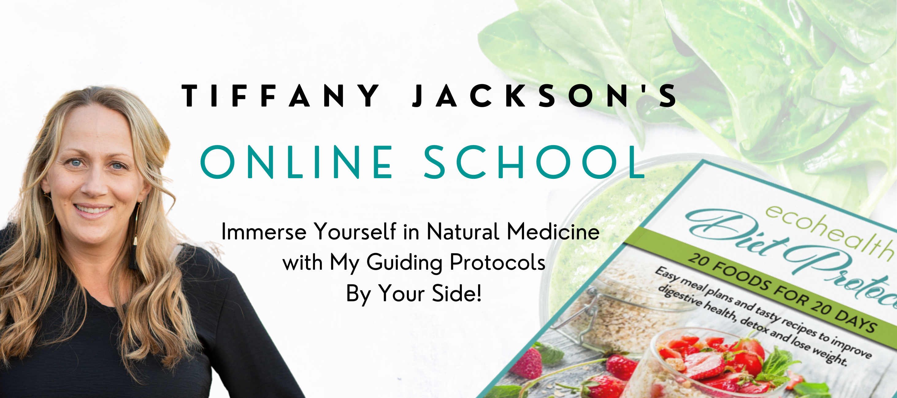 Online School of Natural Medicine and Happy Tummies! Natural Medicine Naturopathic Doctor Tiffany Jackson Online Course South Carolina 