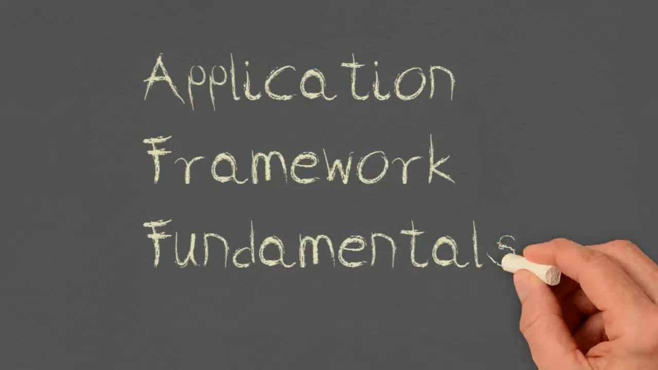 Application Framework(TAM) course