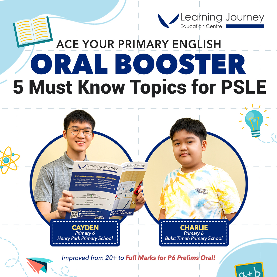 Ace your primary english oral booster online workshop
