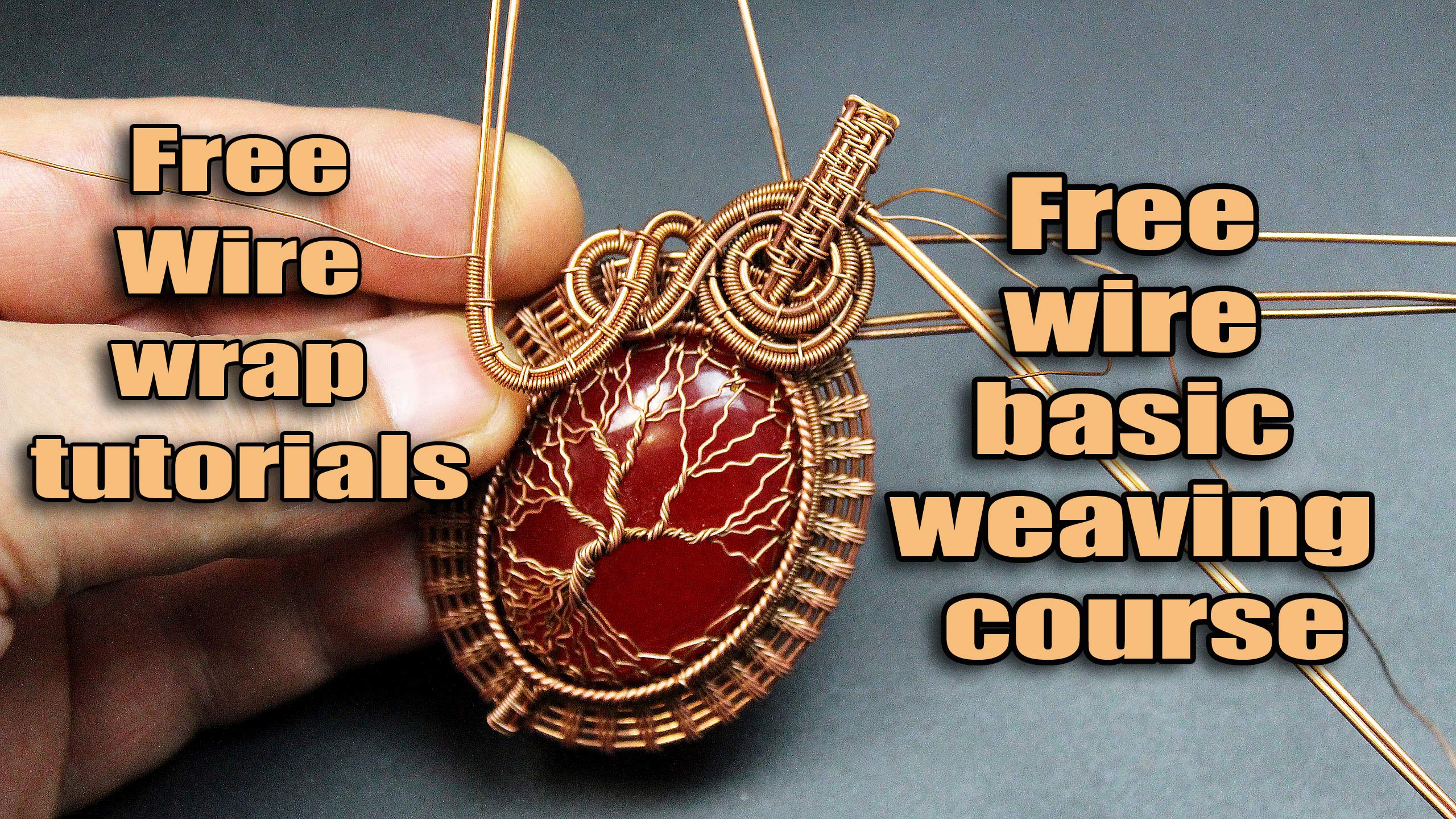 Wire Wrapping for Beginners Online Course - DIY Wire Wrap Video Tutorial,  Wire Weaving Tutorial, How to Wire Wrap Jewelry, Jewelry Making