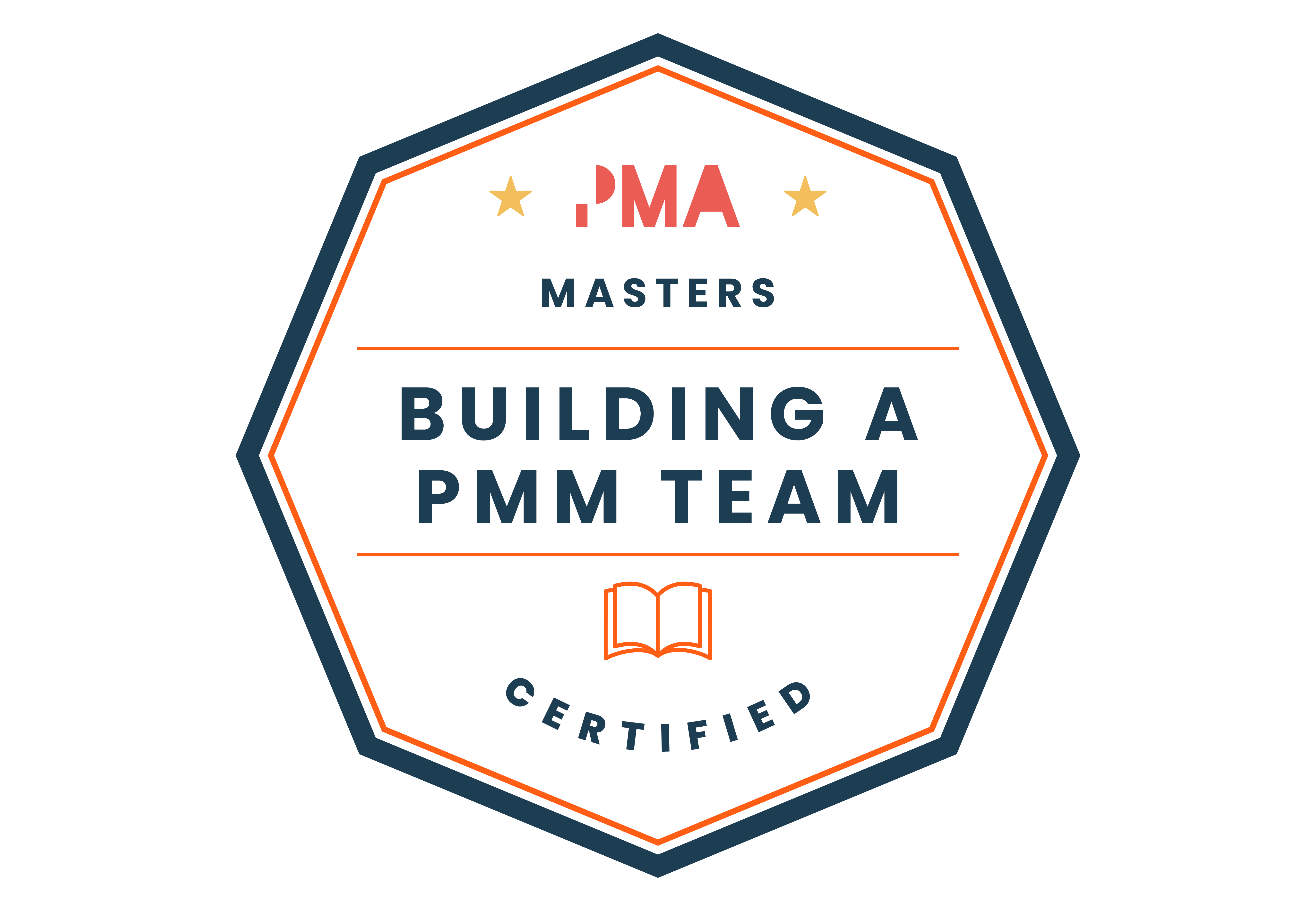 Building a PMM Team Certified | Masters badge