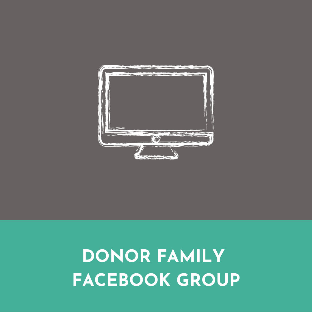 Donor family facebook group