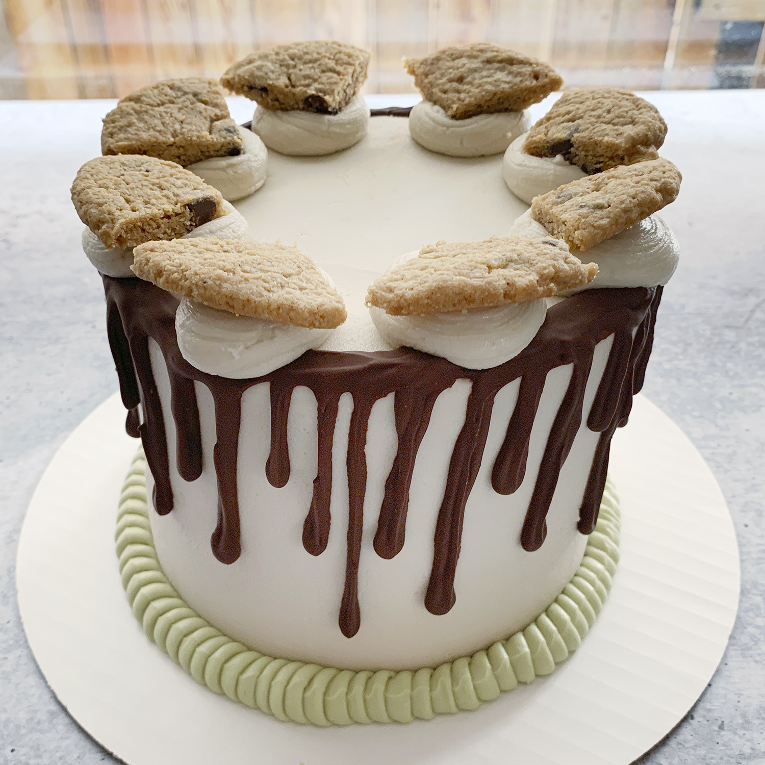 Mint Cookie Cake by The Allergy Chef