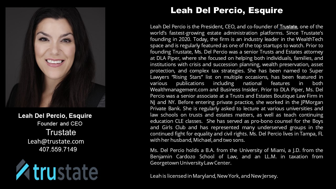 APEG Leah Del Percio, Esquire