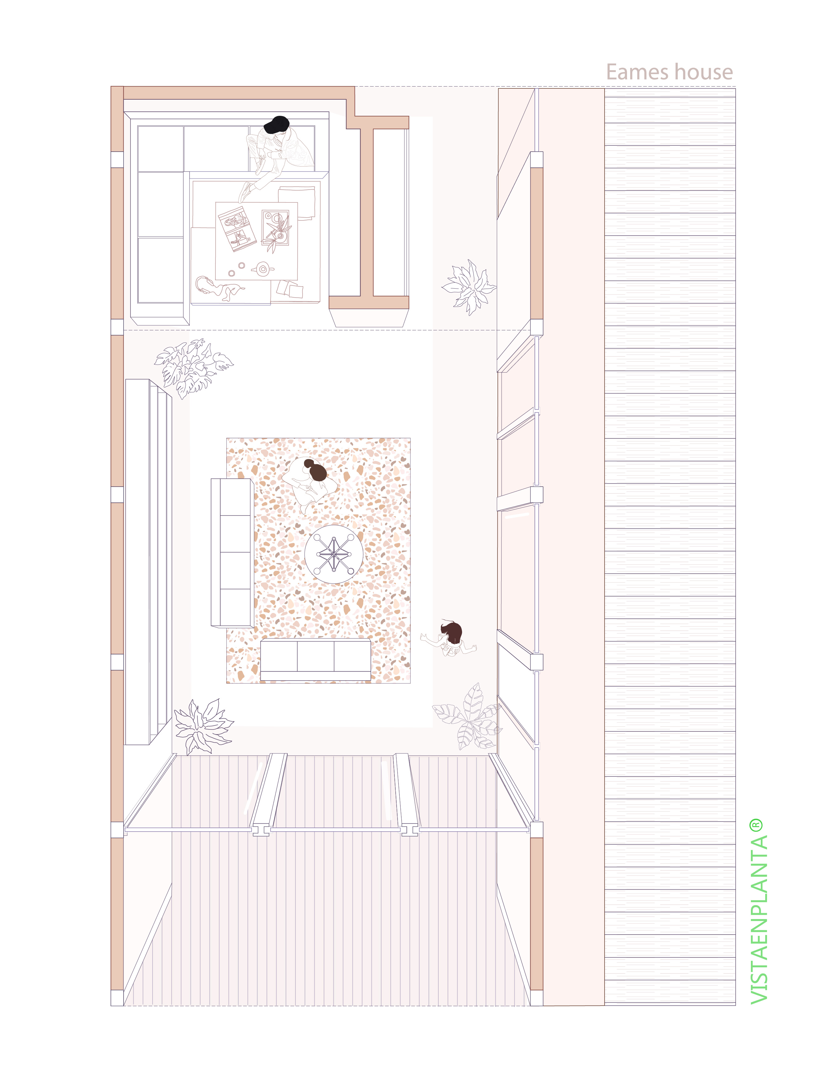 Ilustra Plantas arquitectónicas | VISTA EN PLANTA