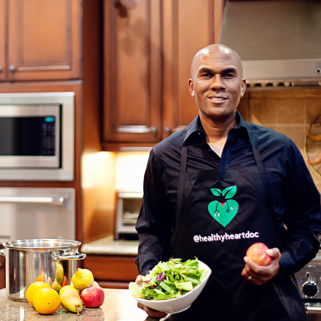 Dr. Columbus Batiste in the kitchen