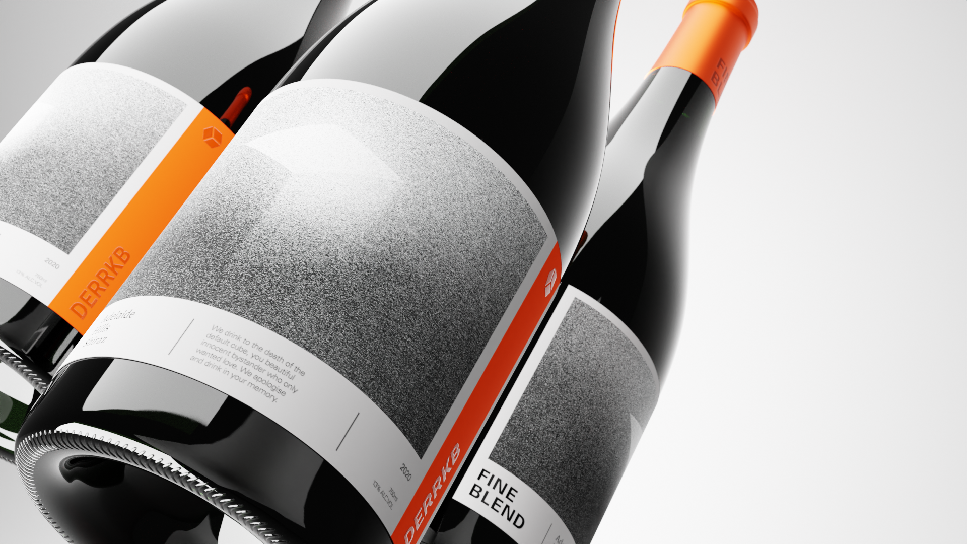 Download Create A Wine Bottle Mockup In Blender 2 91 Derrk