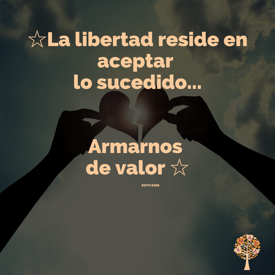Libertad en aceptar lo sucedido