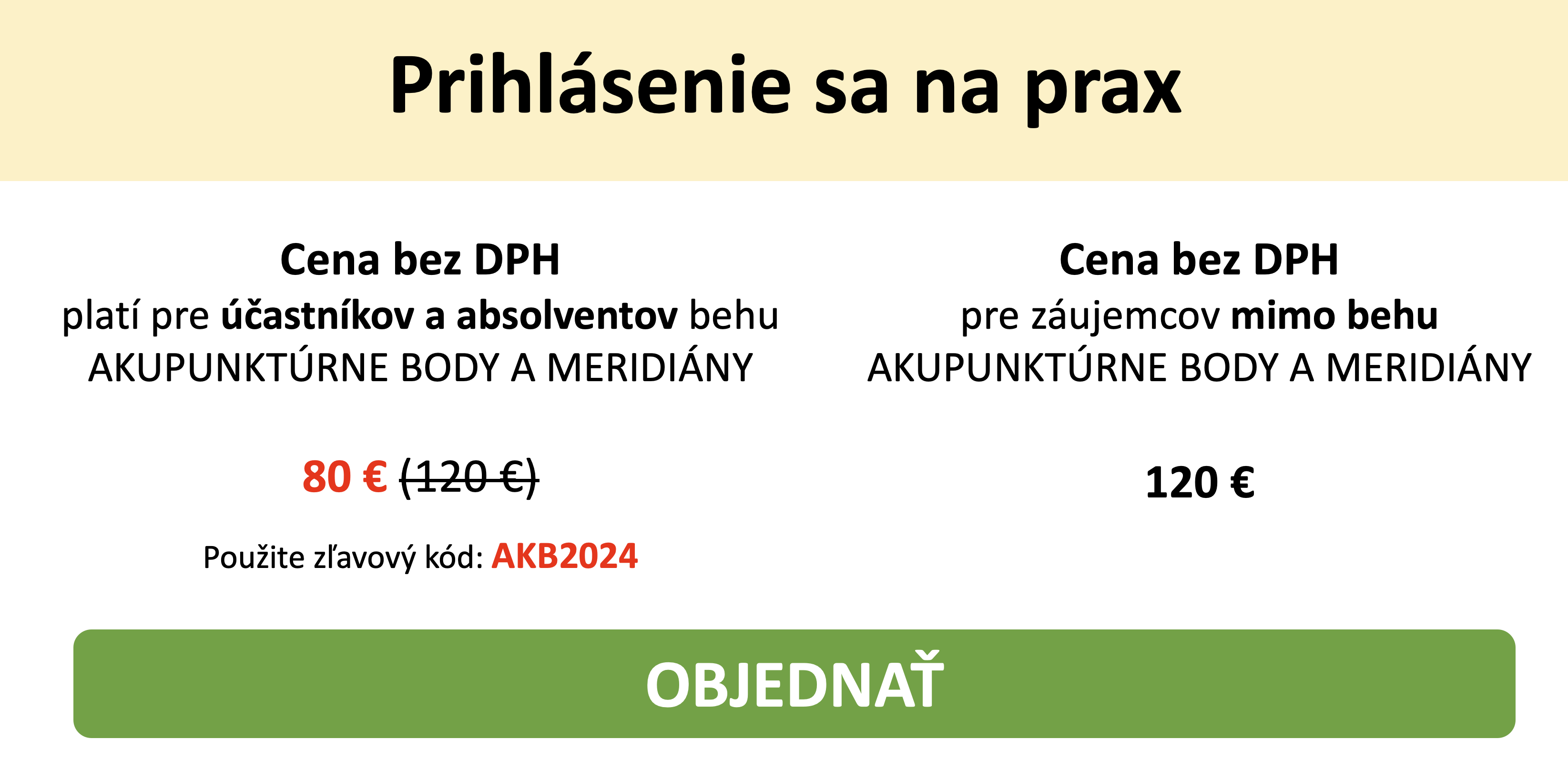 Objednanie praxe