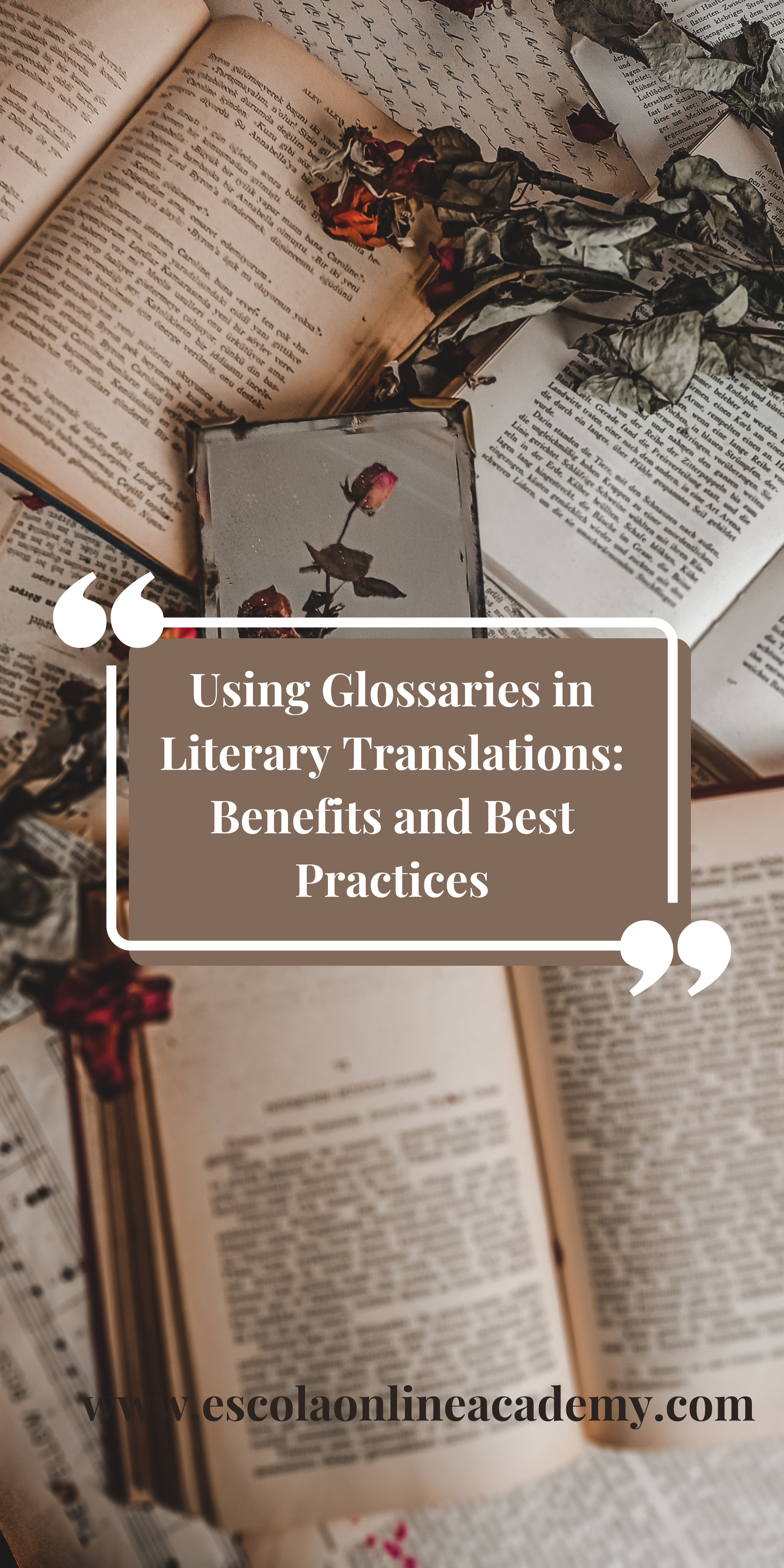 Using Glossaries in Literary Translations: Benefits and Best Practices