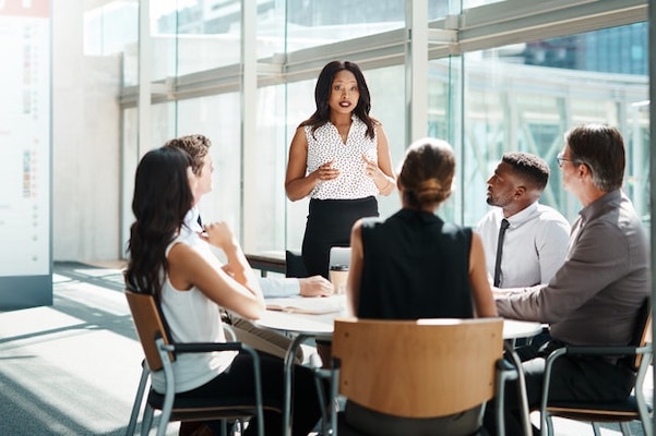 Image of diverse workplace team