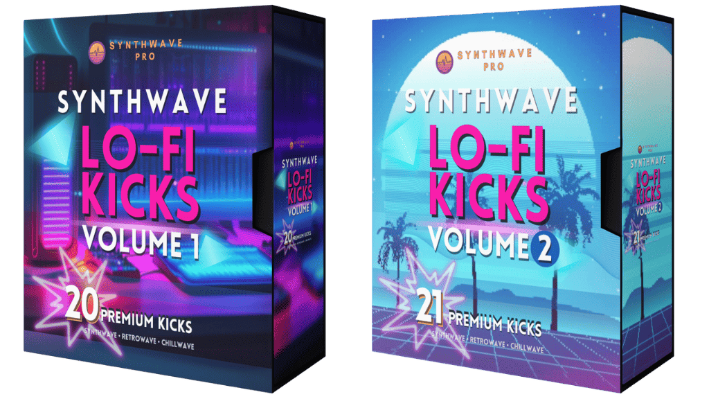 The Definitive Synthwave Lo-Fi Kicks Collection: Volumes 1 and 2
