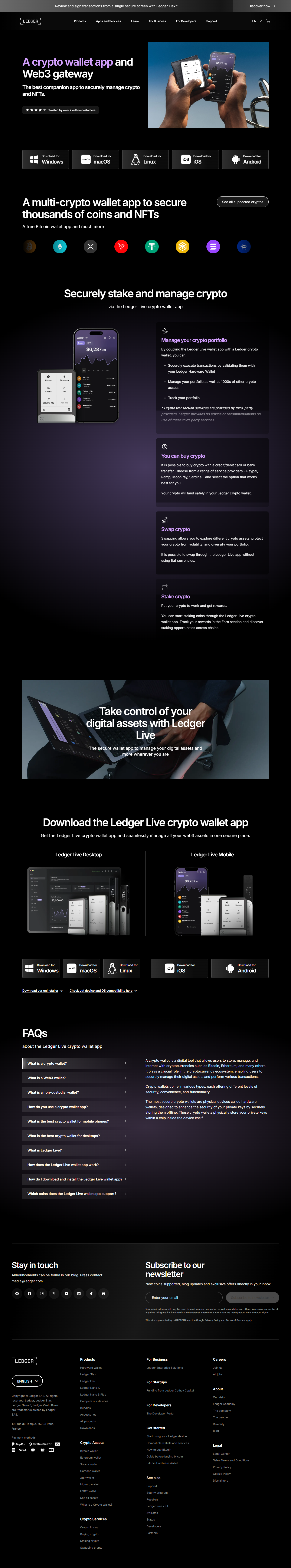 Ledger.com/start