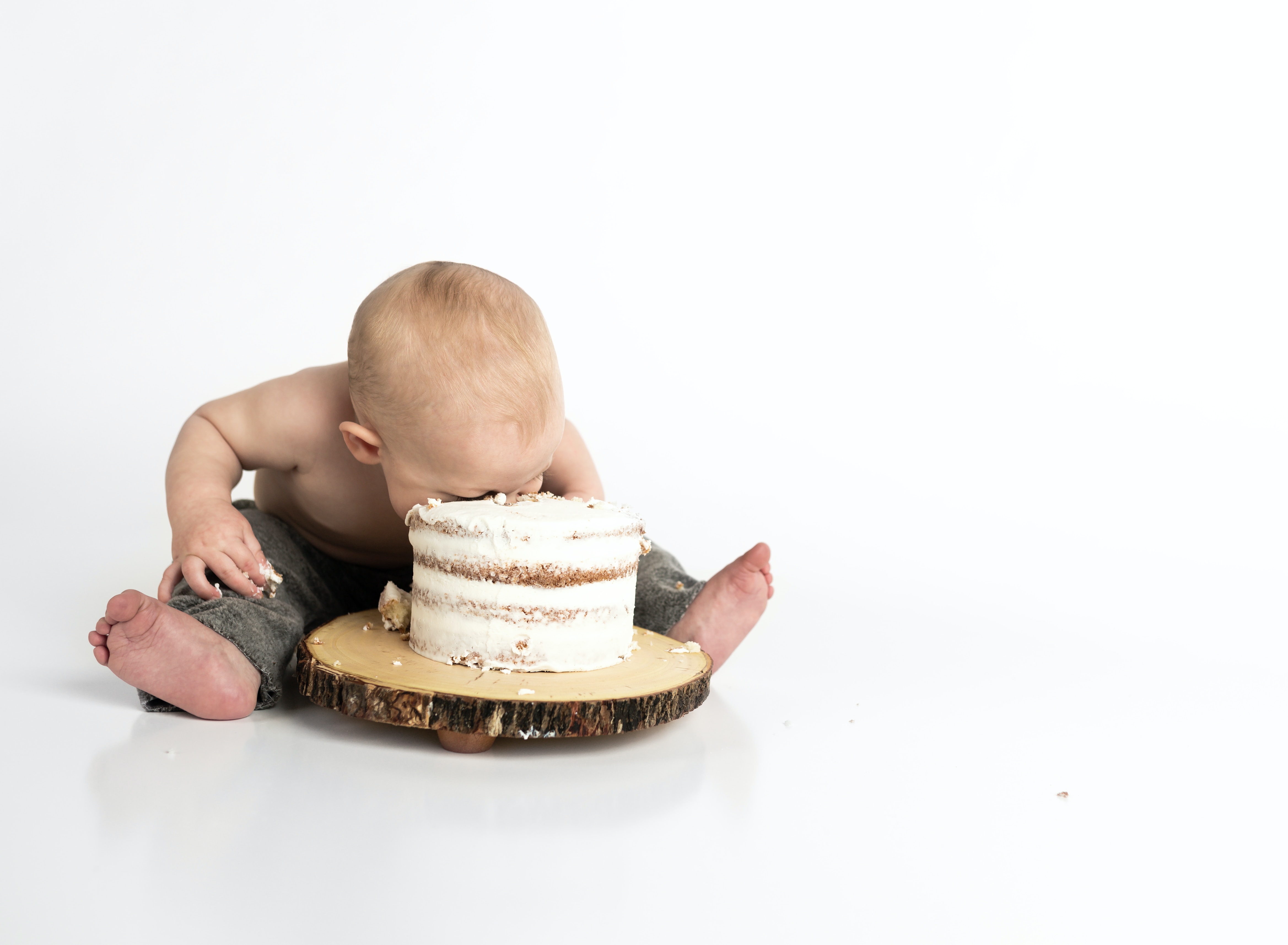 Baby binge eating