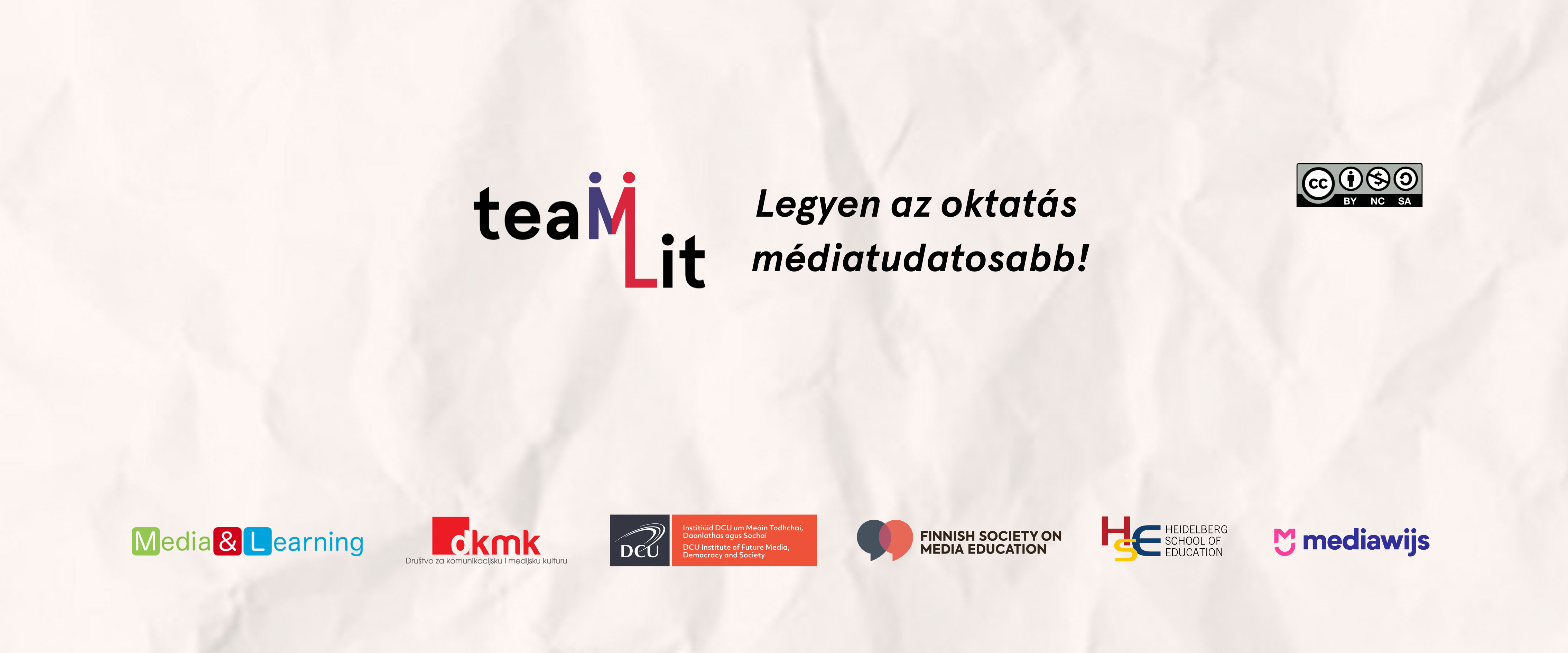 TeaMLit - Legyen az oktatás médiatudatosabb!