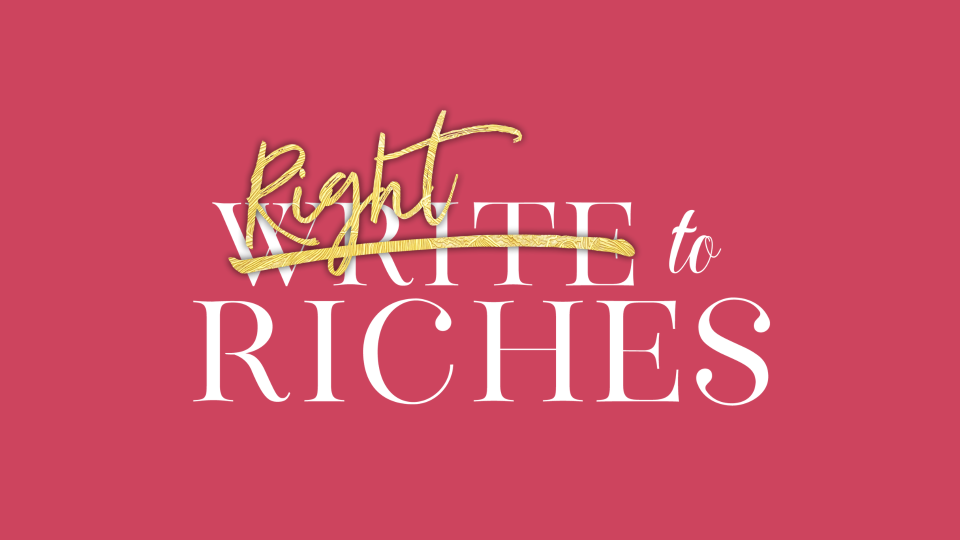 Write To Riches Main Logo Image