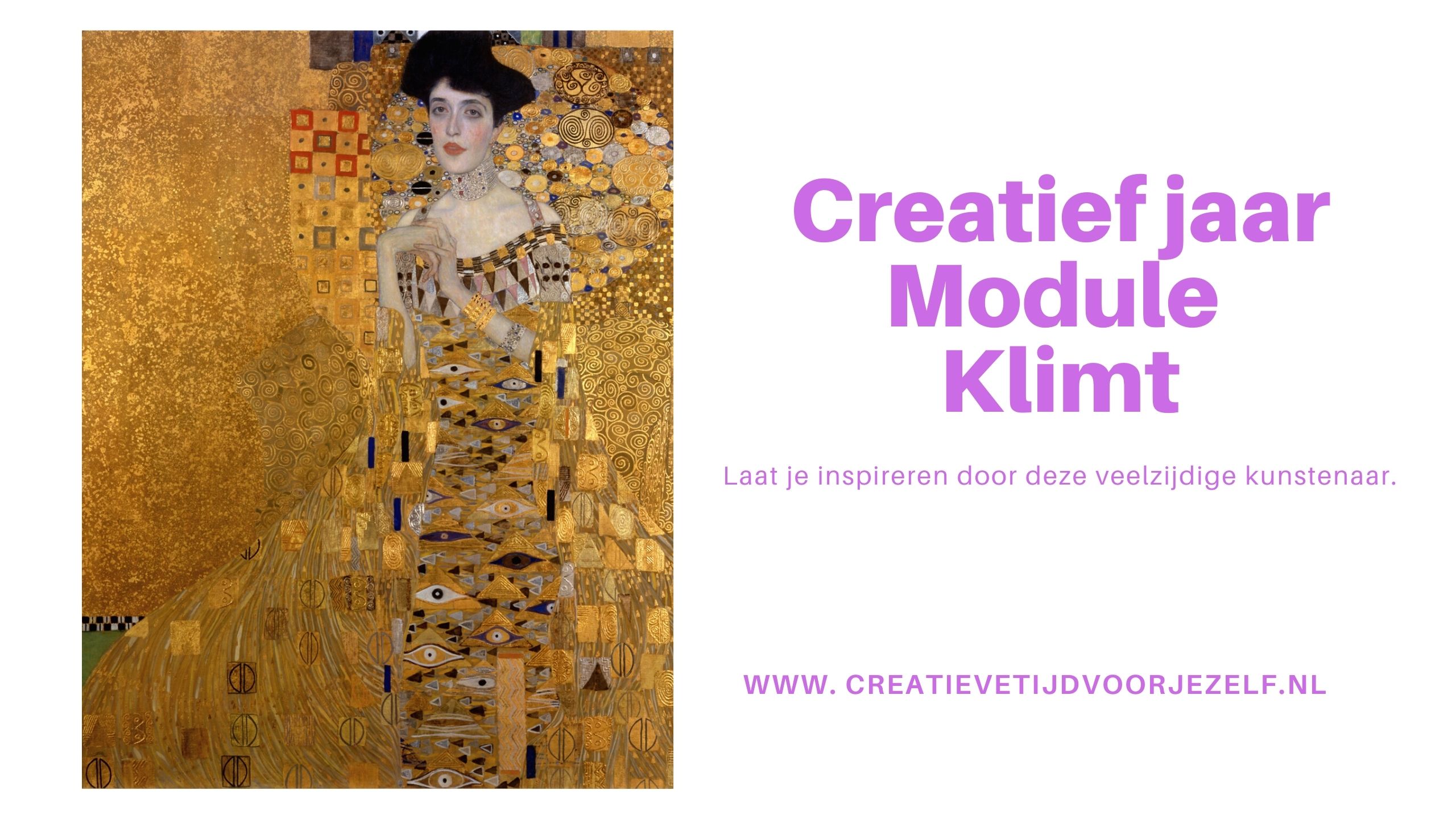 Online tekenworkshop Gustav Klimt