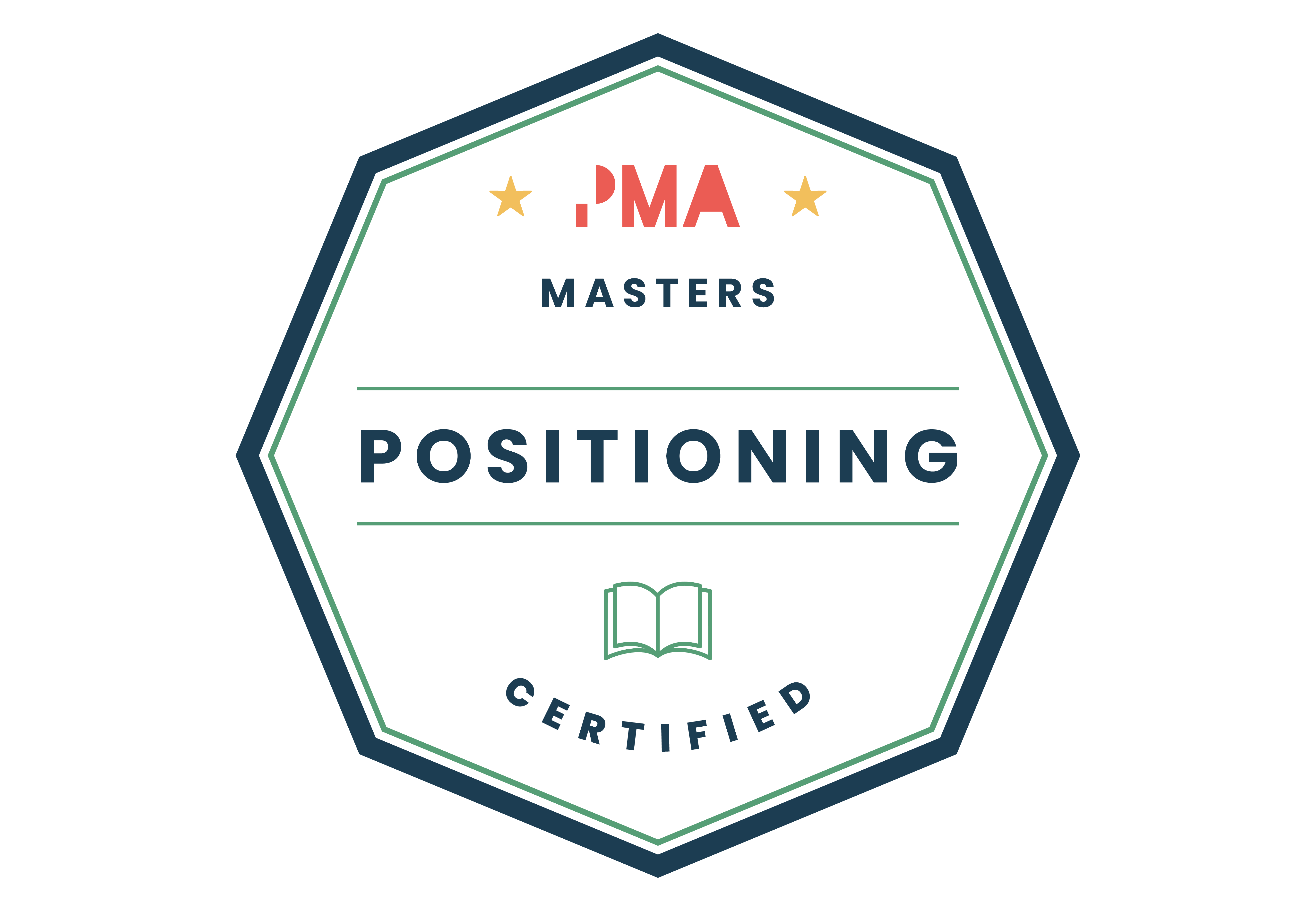 Positioning Certified | Masters badge