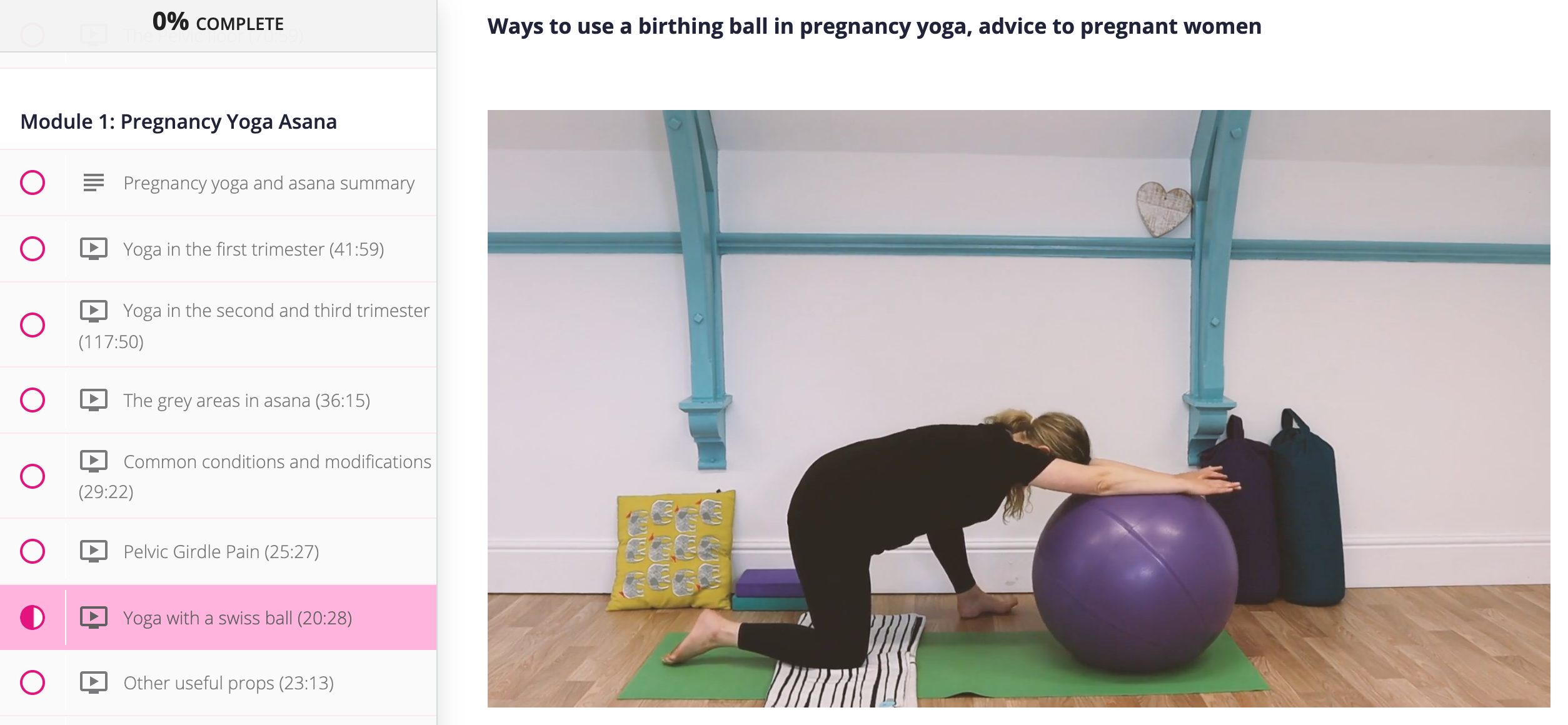 Prenatal Yoga Classes & Online Video