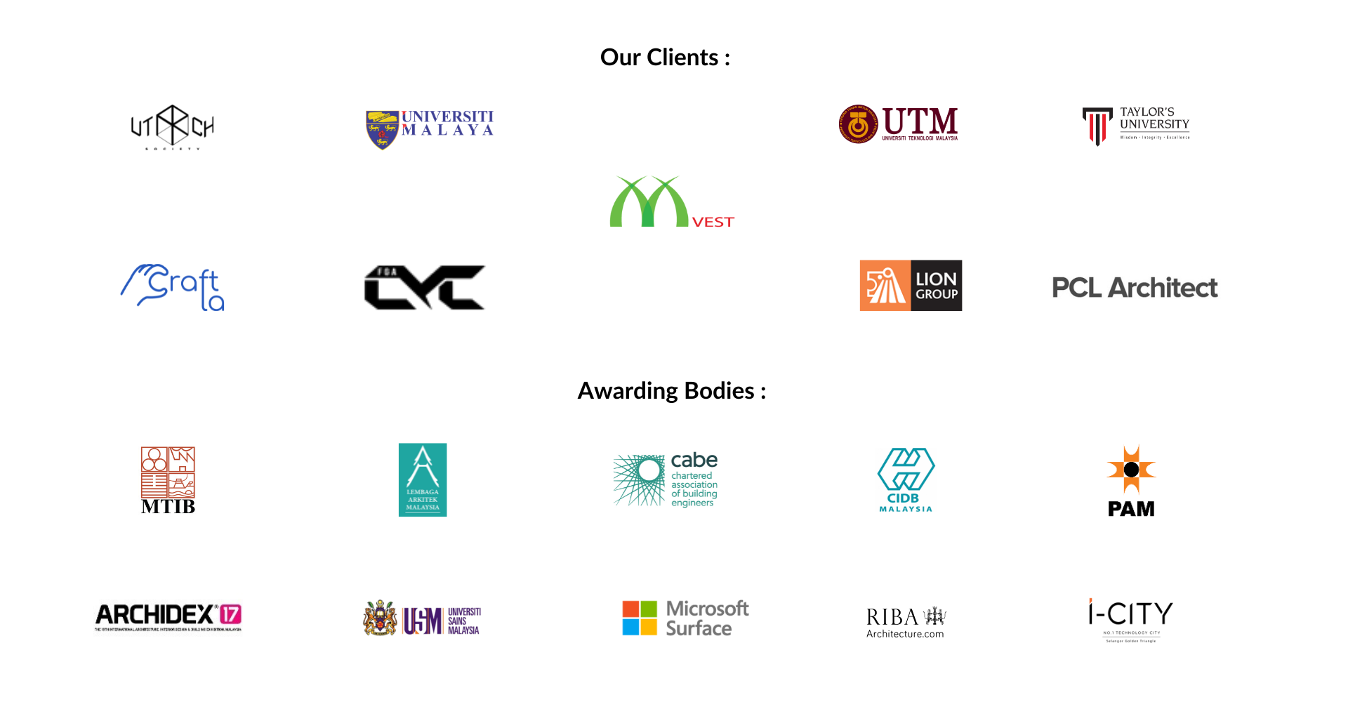 Awards and Clients