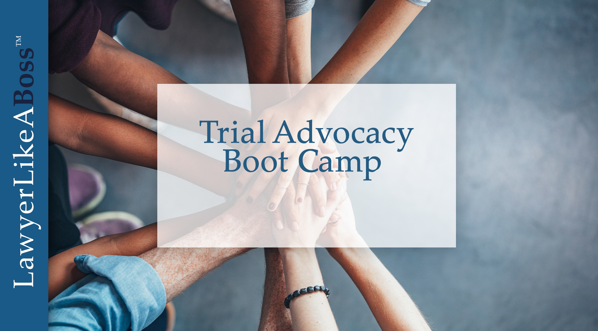 Teaching trial advocacy skills to lawyers