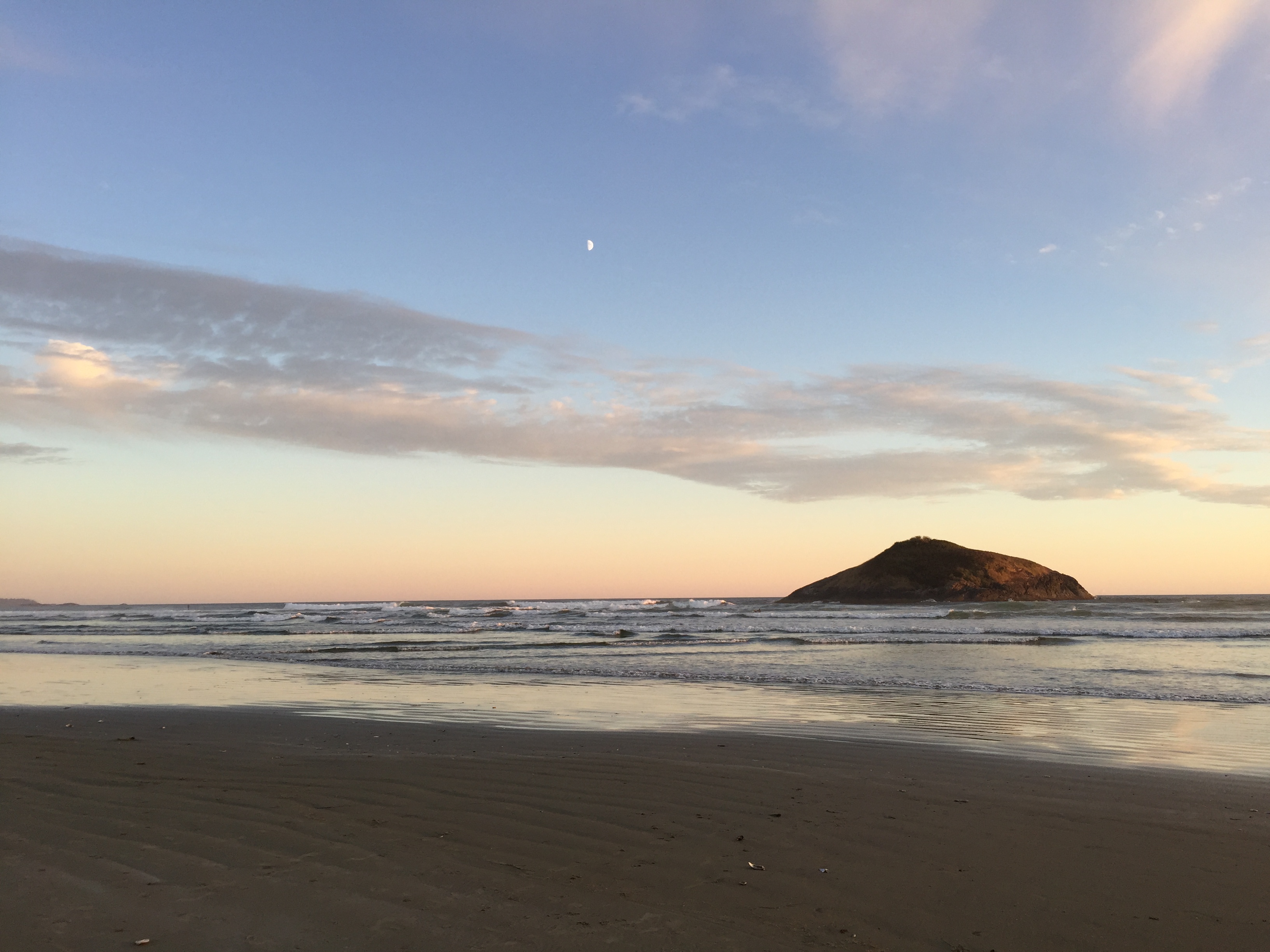 Beach scene