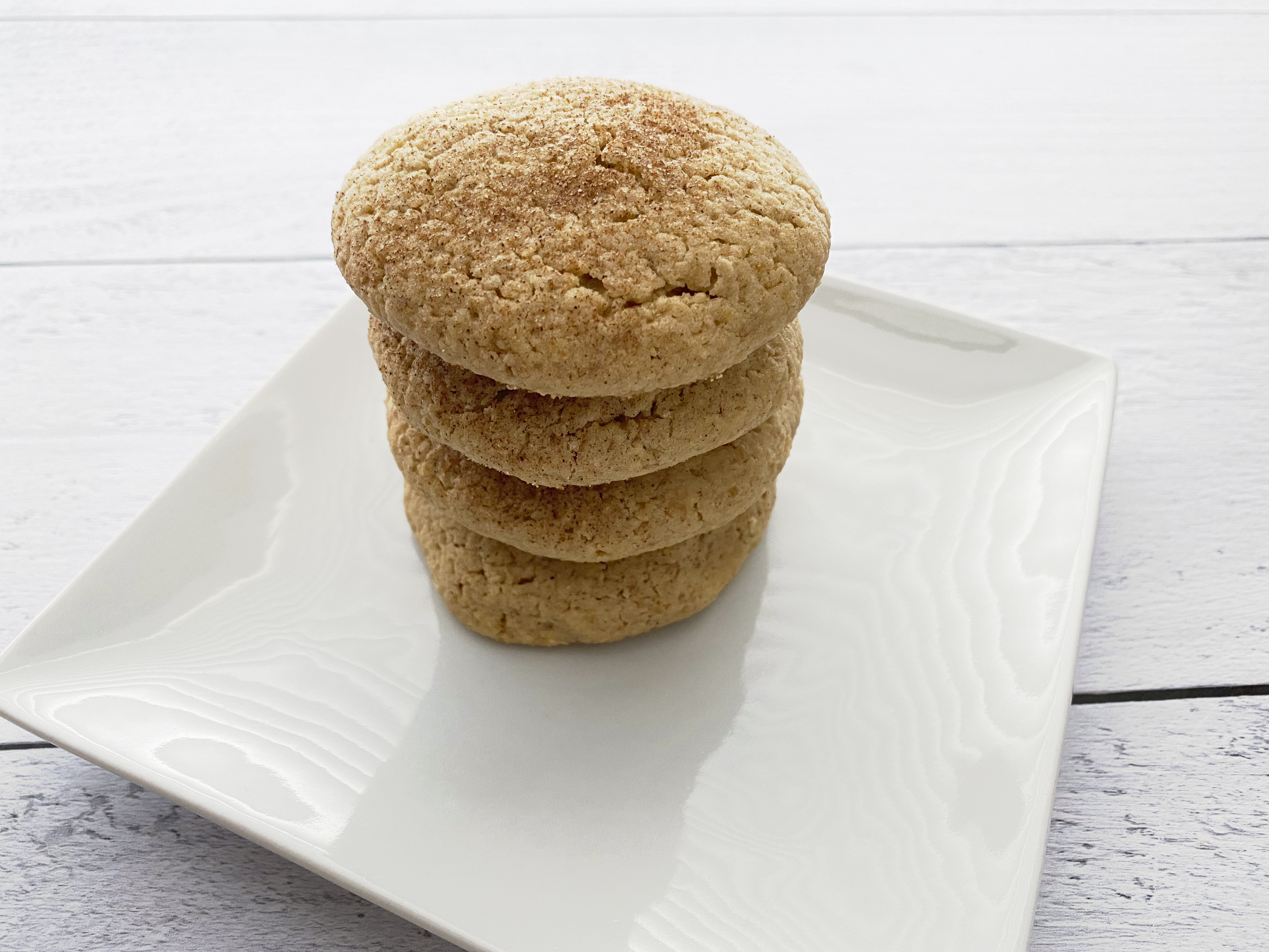 Gluten Free, Vegan, Snickerdoodle Cookies