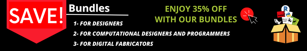 Bundles, online courses for designers, online digital fabrication